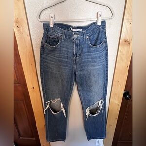Low pro straight jeans